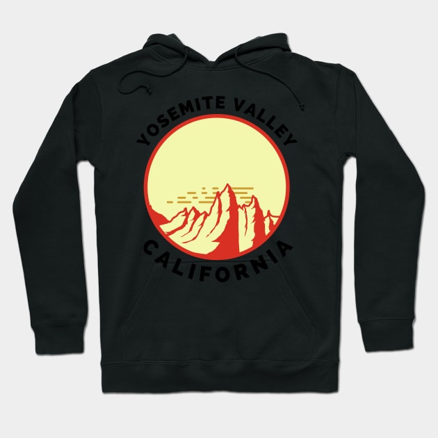 Yosemite Valley Ski Snowboard Mountain California Yosemite - Yosemite Valley California - Travel Hoodie by Famgift